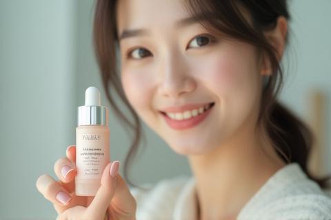 インフルエンサーがコスメ商品を紹介しているInstagram投稿のイメージ